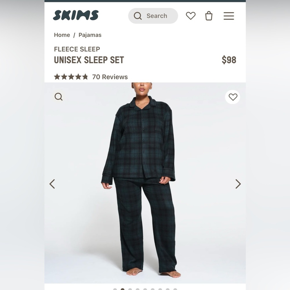 SKIMS Unisex Sleep Set